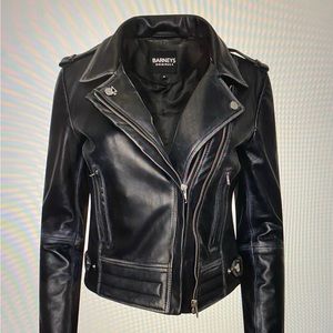Barney’s Originals leather jacket